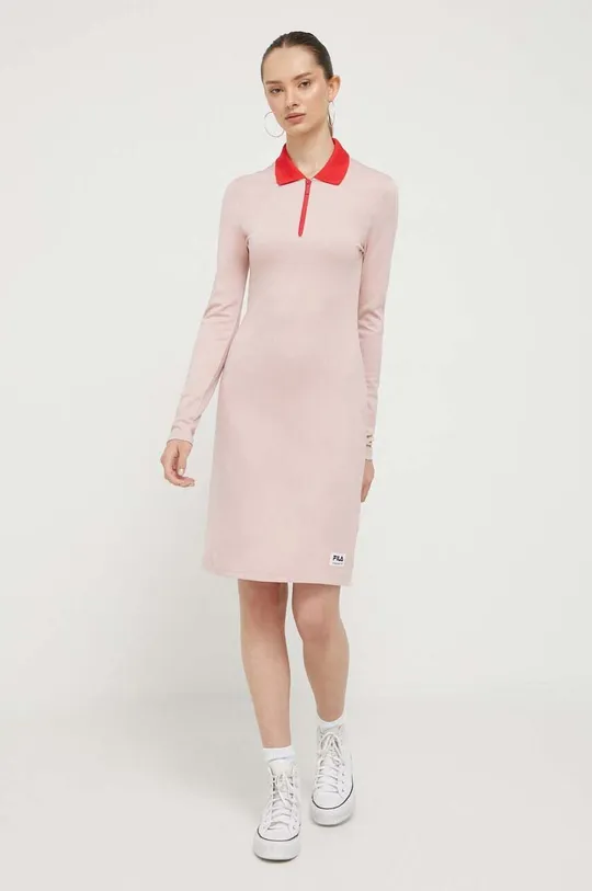 Φόρεμα Fila ροζ
