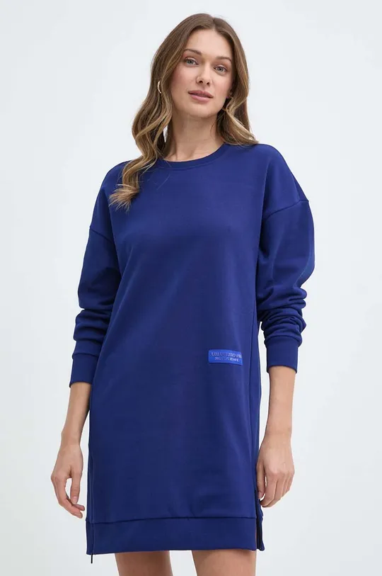 Armani Exchange sukienka niebieski