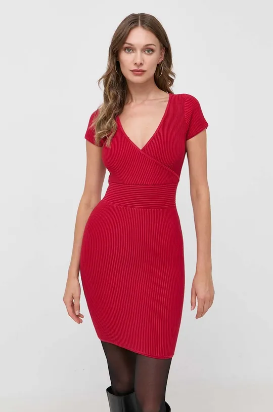 rdeča Obleka Guess Ženski