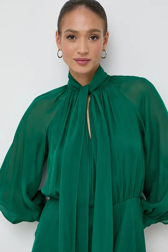πράσινο Μεταξωτό φόρεμα Luisa Spagnoli