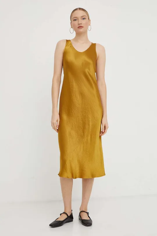 Платье Max Mara Leisure жёлтый