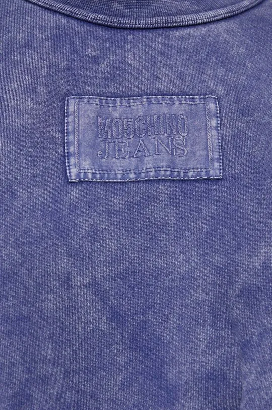 Βαμβακερό φόρεμα Moschino Jeans