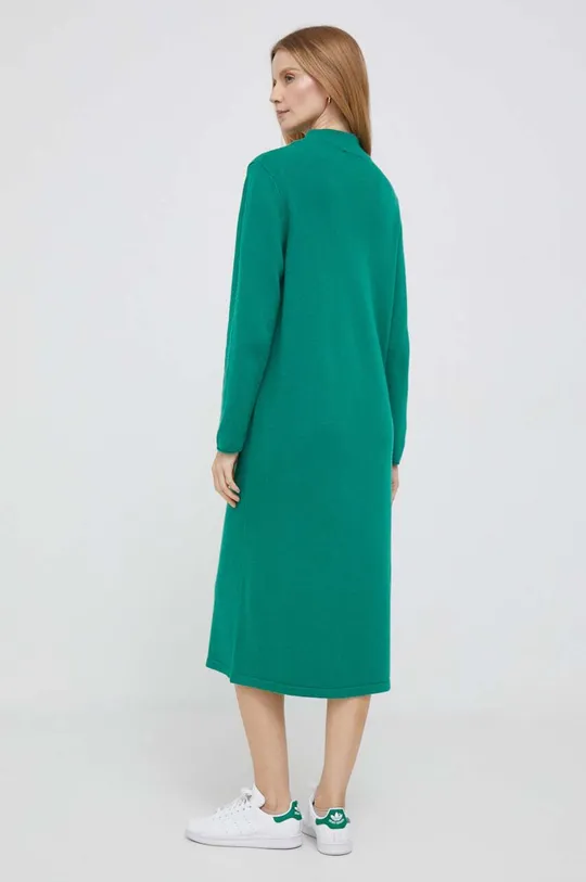 Φόρεμα από μείγμα μαλλιού United Colors of Benetton 35% Πολυαμίδη, 30% Μαλλί, 30% Βισκόζη, 5% Κασμίρι