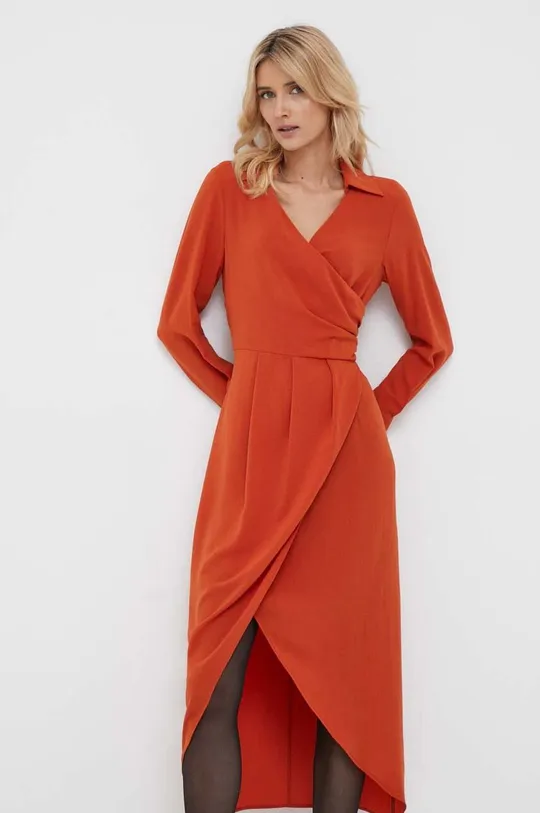 оранжевый Платье Sisley Женский