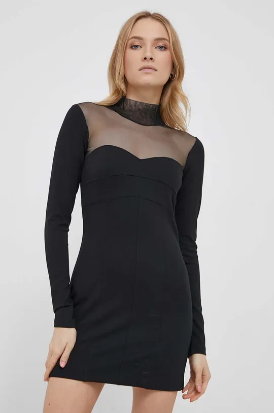 črna Obleka Sisley Ženski