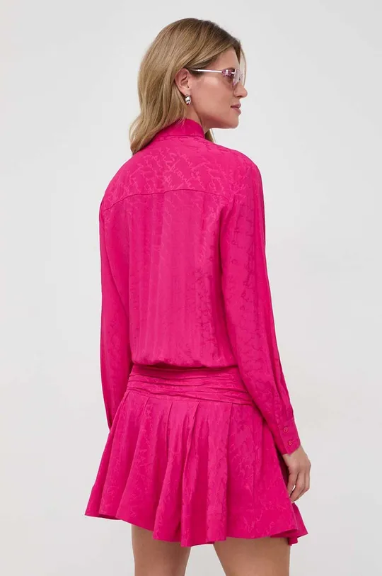 Obleka s primesjo svile Pinko 69 % Acetat, 31 % Svila