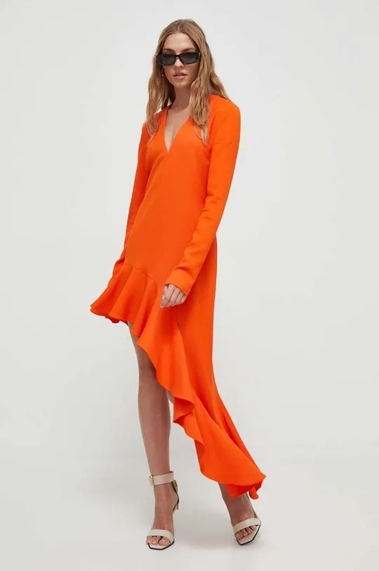 pomarańczowy Moschino Jeans sukienka Damski