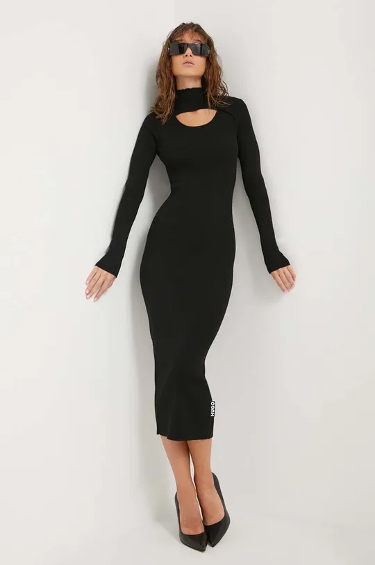 μαύρο Φόρεμα HUGO Γυναικεία