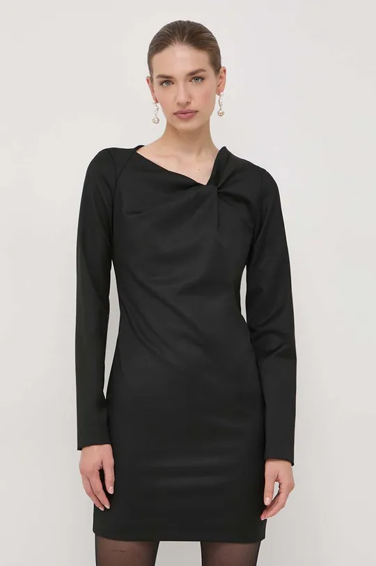 črna Obleka Trussardi Ženski