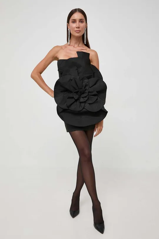 Bardot sukienka czarny