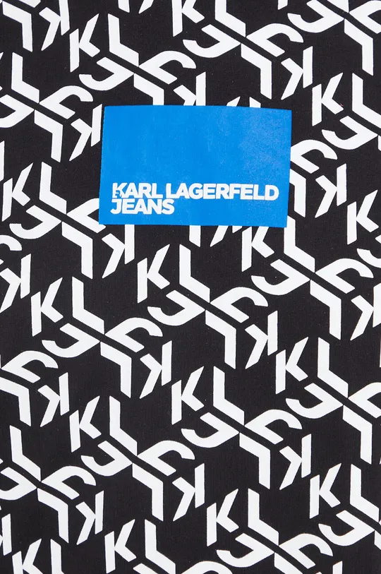 Βαμβακερό φόρεμα Karl Lagerfeld Jeans