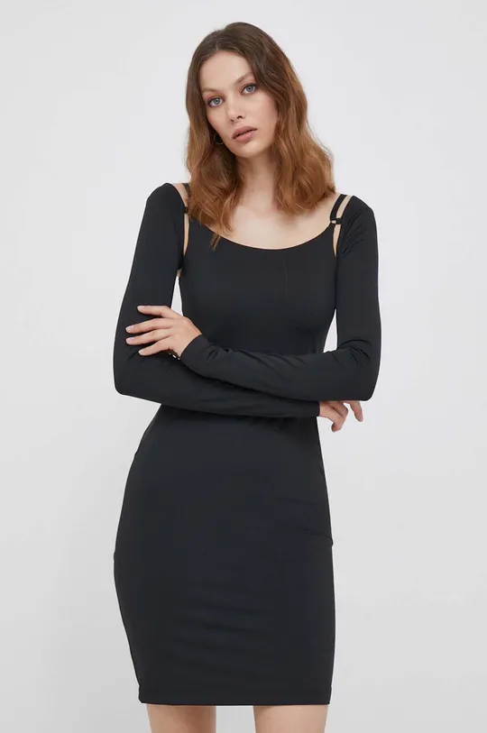 μαύρο Φόρεμα Calvin Klein Jeans Γυναικεία