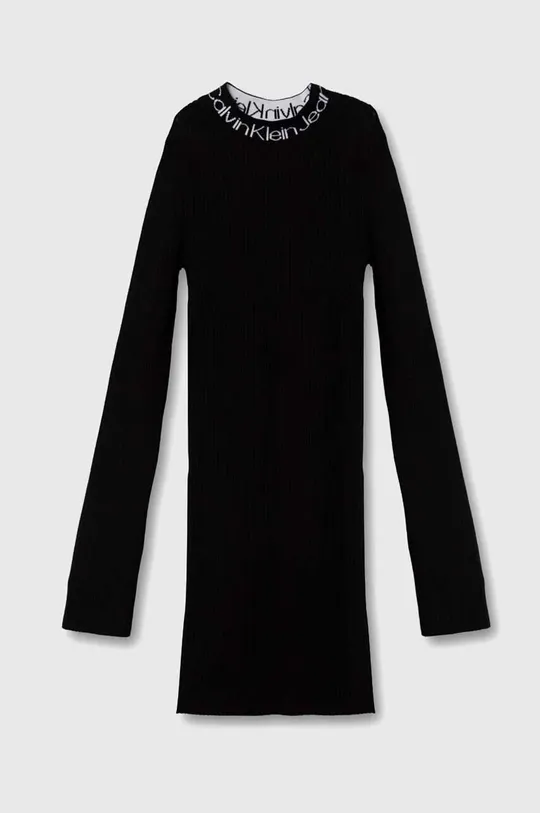 чорний Сукня Calvin Klein Jeans Жіночий
