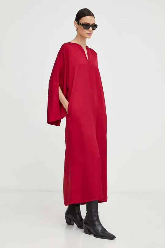 czerwony By Malene Birger sukienka