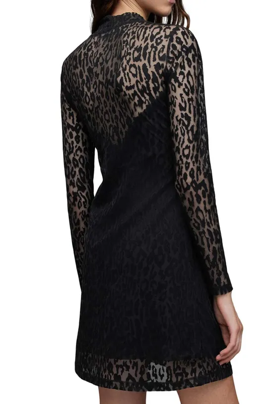 Φόρεμα AllSaints HANNA ANITA MINI μαύρο
