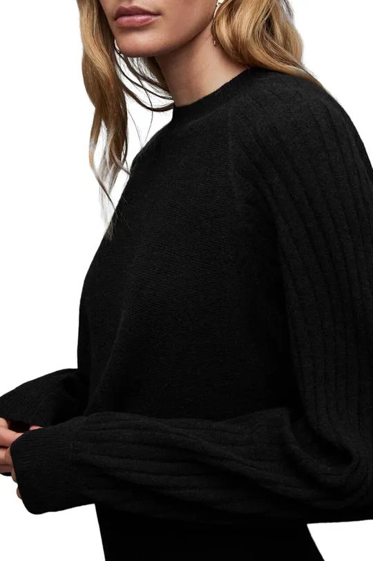 μαύρο Φόρεμα και πουλόβερ AllSaints MARGOT