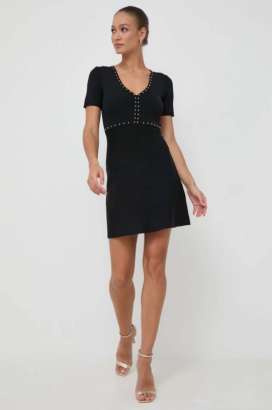 Morgan rochie RMALOU.NOIR negru AW23