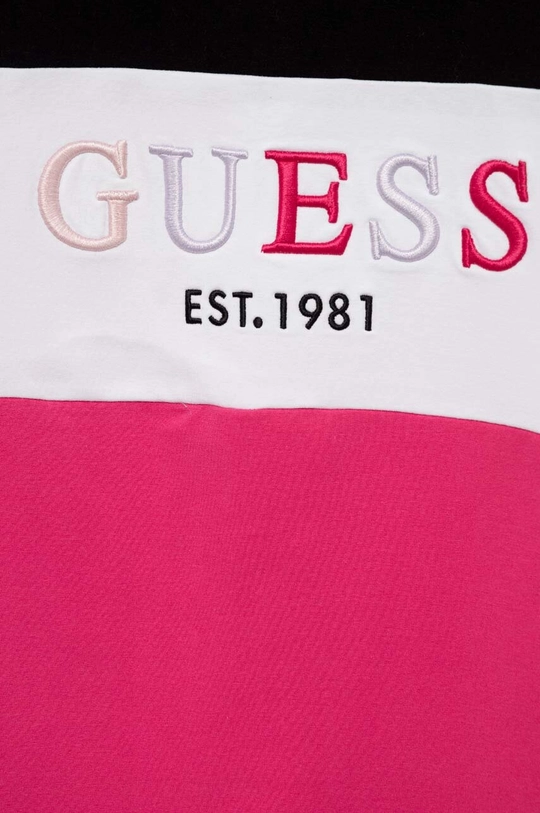 Παιδικό φόρεμα Guess  95% Βαμβάκι, 5% Σπαντέξ