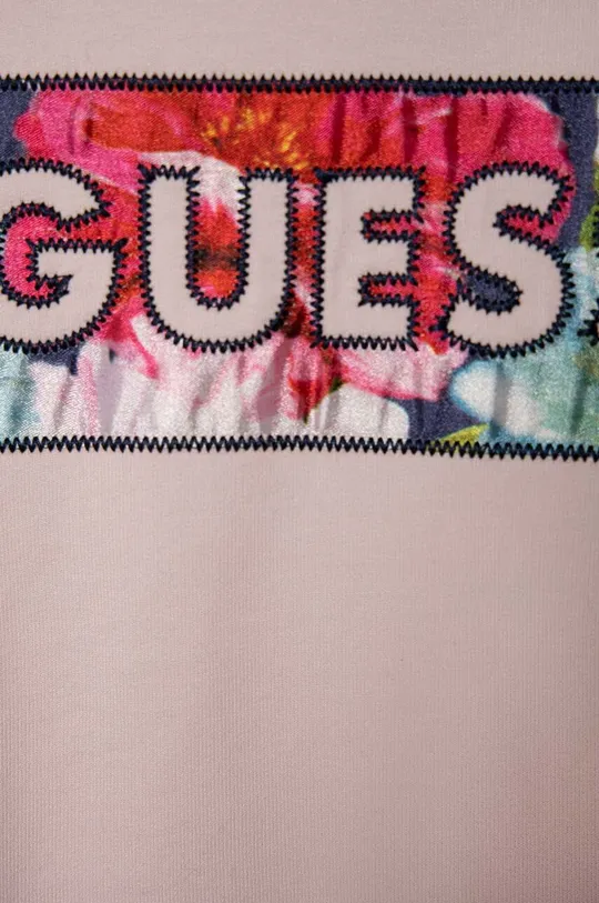 Дитяча бавовняна сукня Guess  Основний матеріал: 100% Бавовна Підкладка капюшона: 100% Поліестер