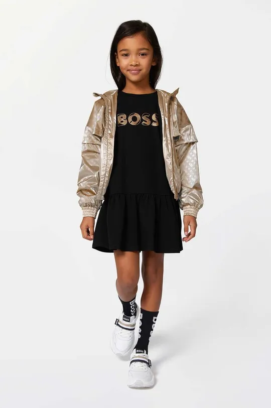 чорний Дитяча сукня BOSS Для дівчаток