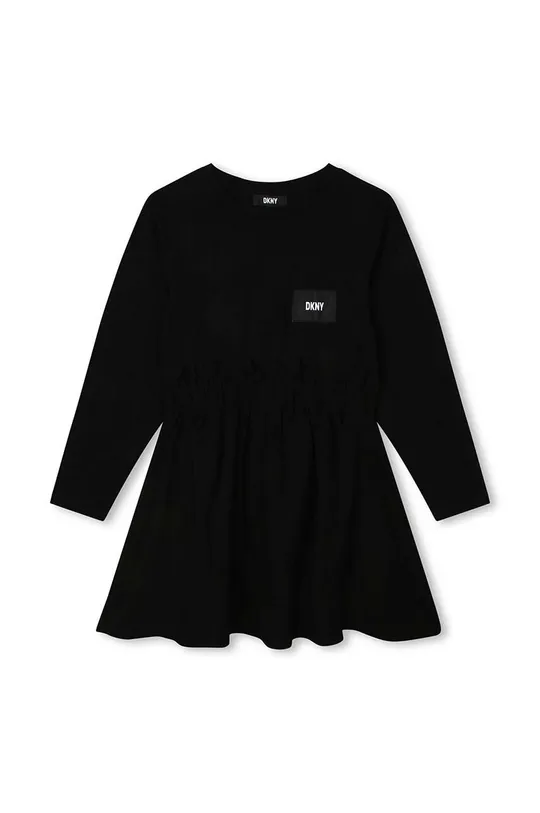 crna Dječja haljina Dkny Za djevojčice
