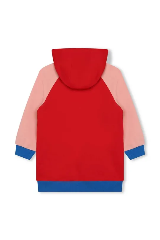 Otroška obleka Kenzo Kids rdeča