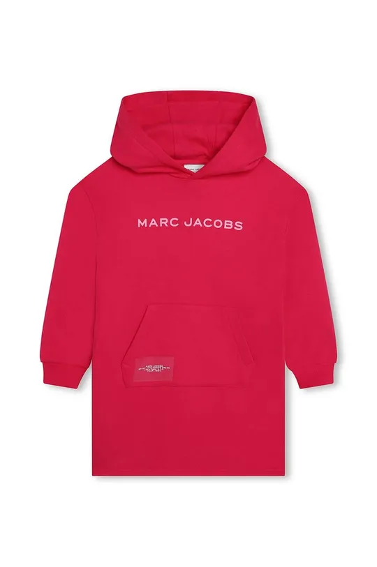 rdeča Otroška obleka Marc Jacobs Dekliški