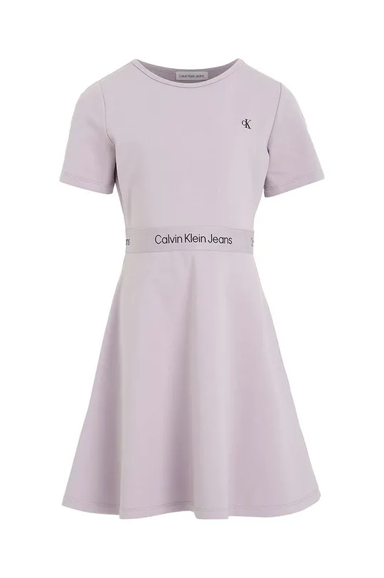 Calvin Klein Jeans sukienka fioletowy