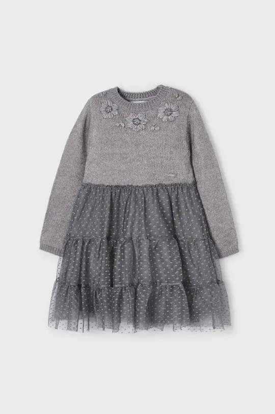 серый Детское платье Mayoral Для девочек