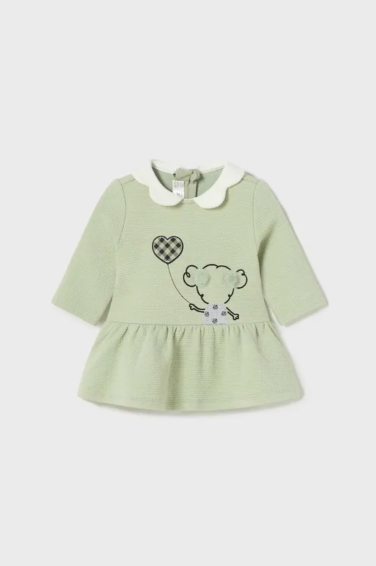 зелёный Платье для младенцев Mayoral Newborn Для девочек