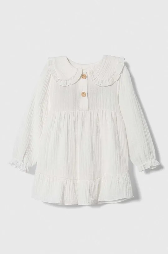 λευκό Βρεφικό βαμβακερό φόρεμα Jamiks Για κορίτσια