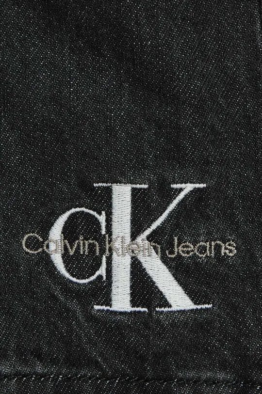 fekete Calvin Klein Jeans gyerek farmerruha