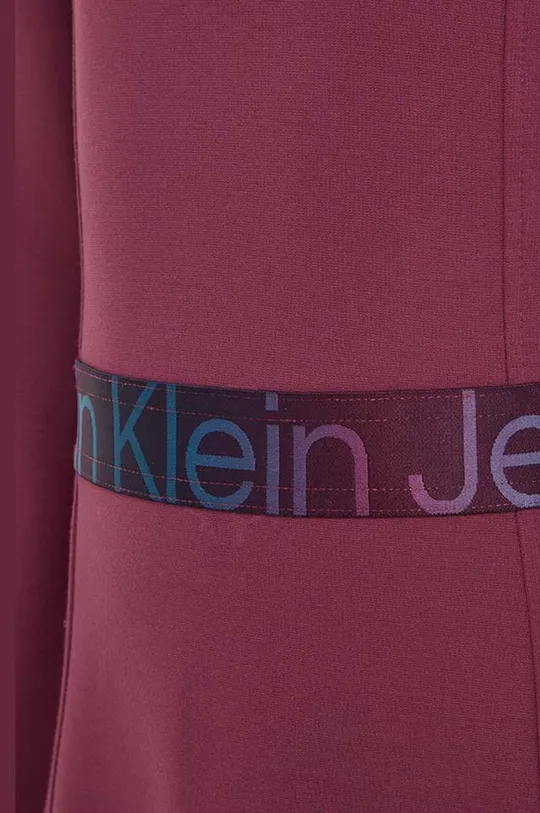 fialová Dievčenské šaty Calvin Klein Jeans