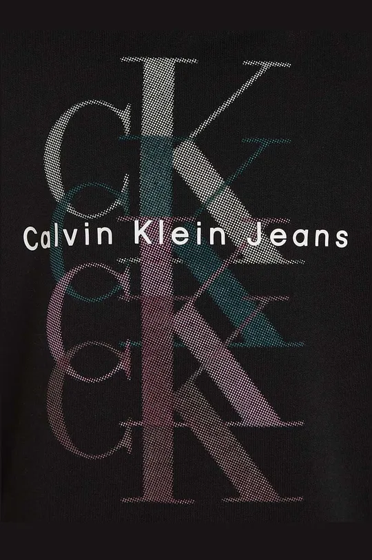 czarny Calvin Klein Jeans sukienka dziecięca