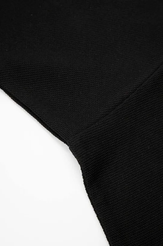μαύρο Παιδικό βαμβακερό φόρεμα Coccodrillo