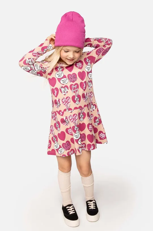 καφέ Παιδικό φόρεμα Coccodrillo Για κορίτσια