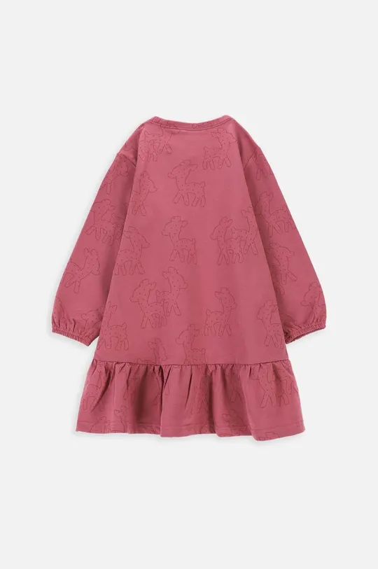 Dievčenské šaty Coccodrillo burgundské