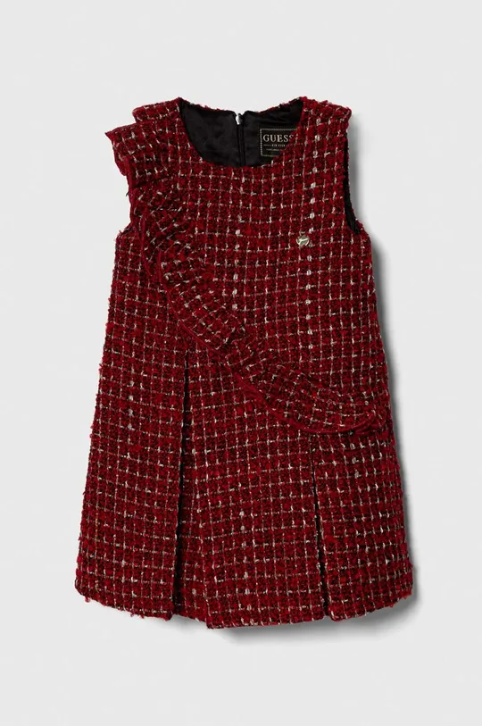 crvena Dječja hakjina s primjesom vune Guess Za djevojčice