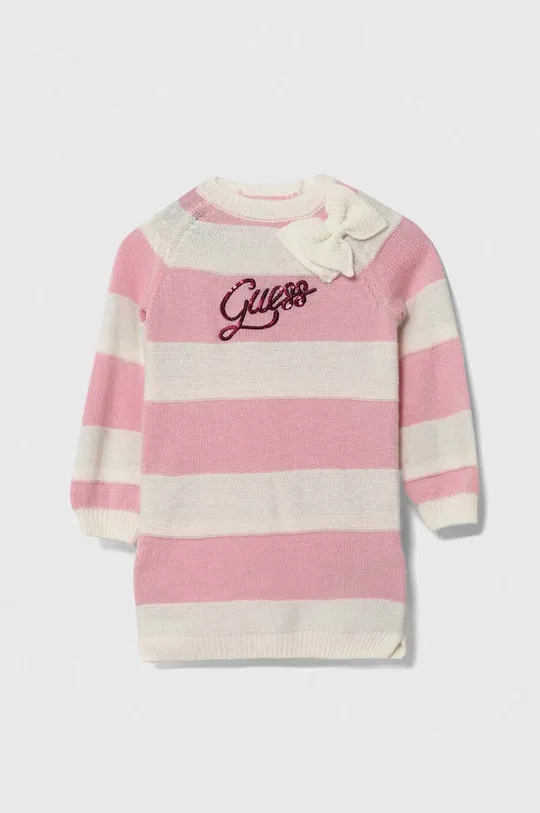 rosa Guess vestito in lana per bambini Ragazze