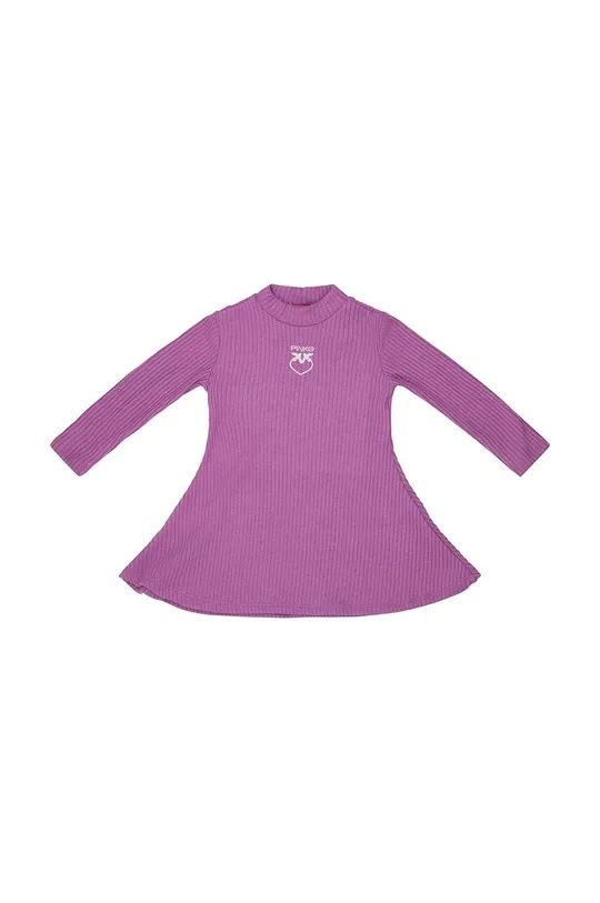 vijolična Otroška obleka Pinko Up Dekliški