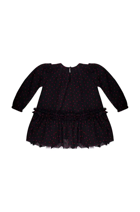 Παιδικό φόρεμα Pinko Up μαύρο