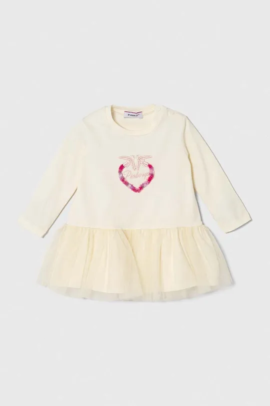 бежевый Платье для младенцев Pinko Up Для девочек
