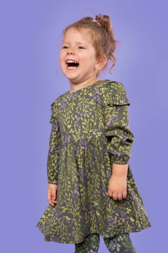 πράσινο Φόρεμα μωρού Coccodrillo Για κορίτσια