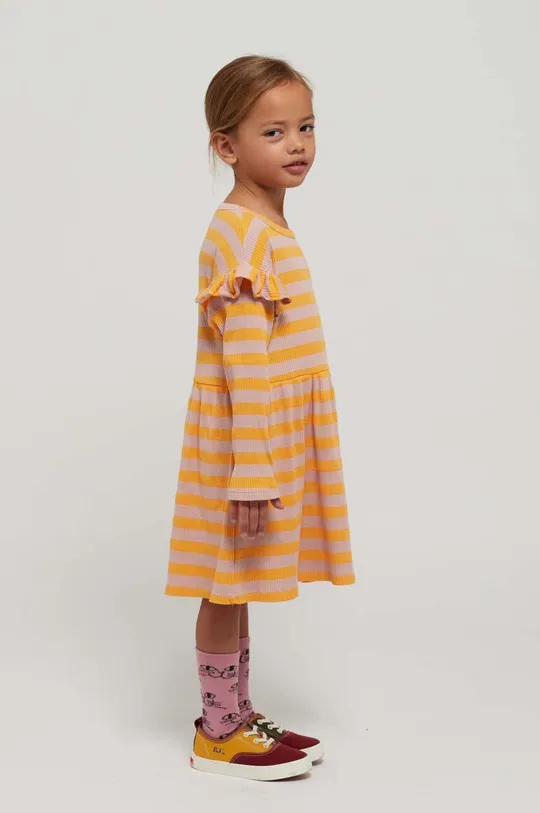 жёлтый Детское платье Bobo Choses