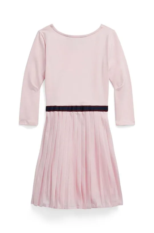 Παιδικό φόρεμα Polo Ralph Lauren ροζ