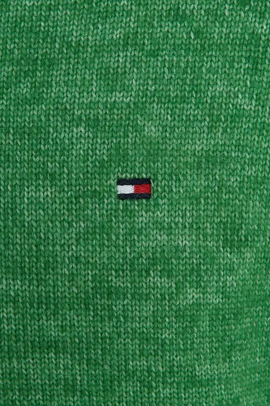 зелений Дитячий светр з домішкою вовни Tommy Hilfiger