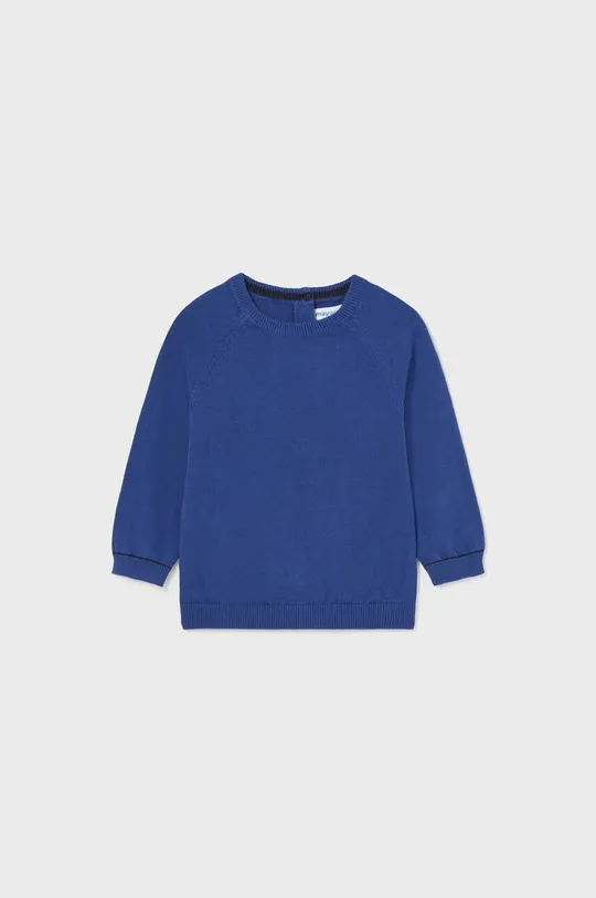 modra Bombažni pulover za dojenčke Mayoral Fantovski