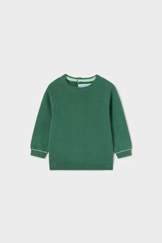 зелёный Хлопковый свитер для младенцев Mayoral Для мальчиков