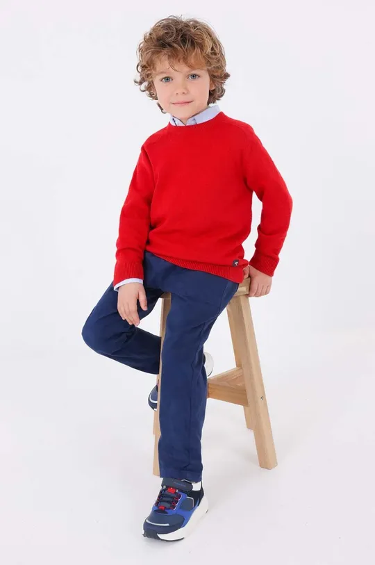 Παιδικό πουλόβερ από μείγμα μαλλιού Mayoral  56% Ακρυλικό, 39% Πολυαμίδη, 5% Μαλλί