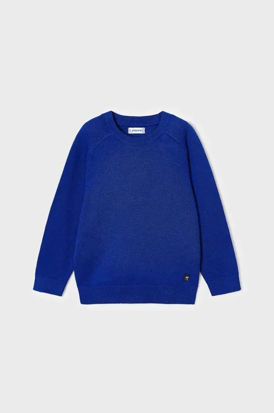 mornarsko modra Otroški pulover s primesjo volne Mayoral Fantovski